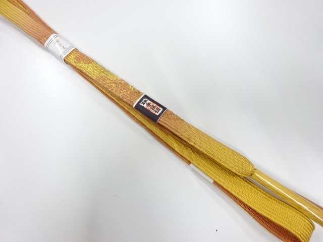 JAPANESE KIMONO / UNUSED KOREI HAND-TIED OBIJIME